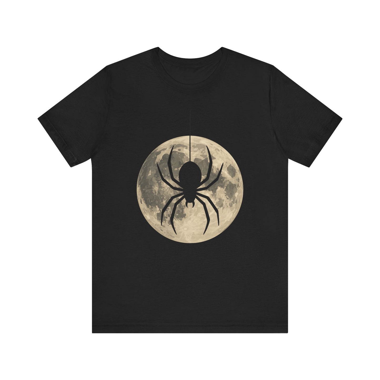 Spider Silhouette Full Moon Gothic Shirt