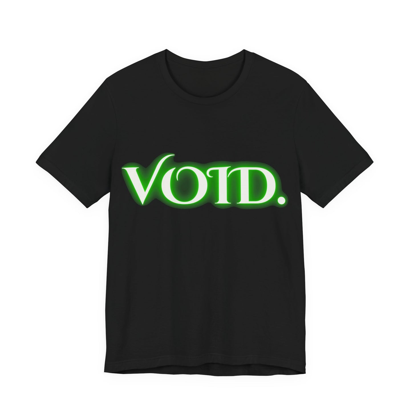Void Gothic Neon Green Shirt Horror Dark Aesthetic Occult Tee