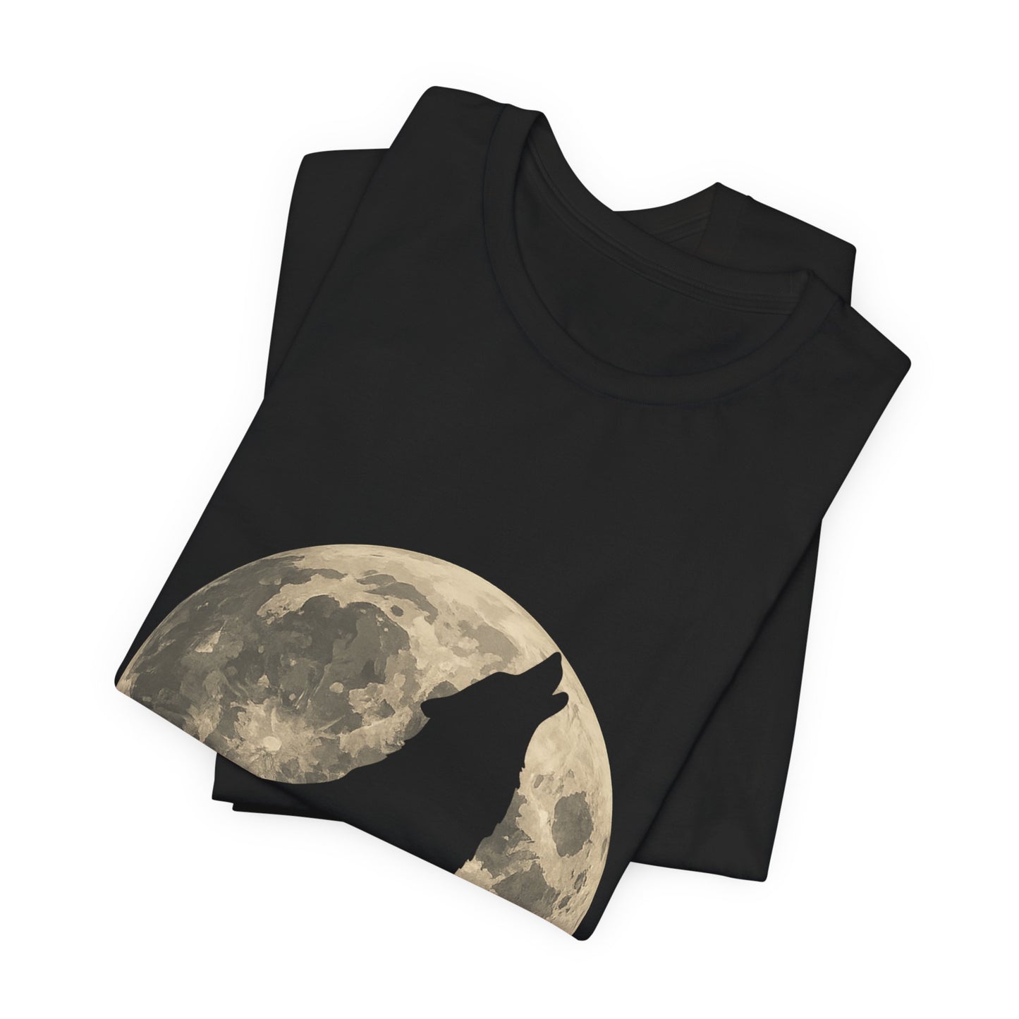 Wolf Silhouette Full Moon Gothic Shirt