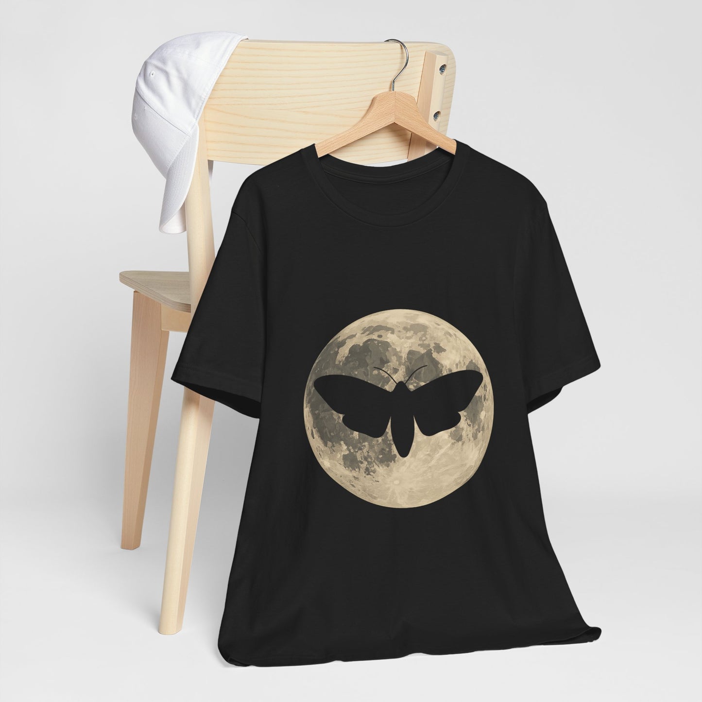 Moth Silhouette Full Moon Gothic Shirt