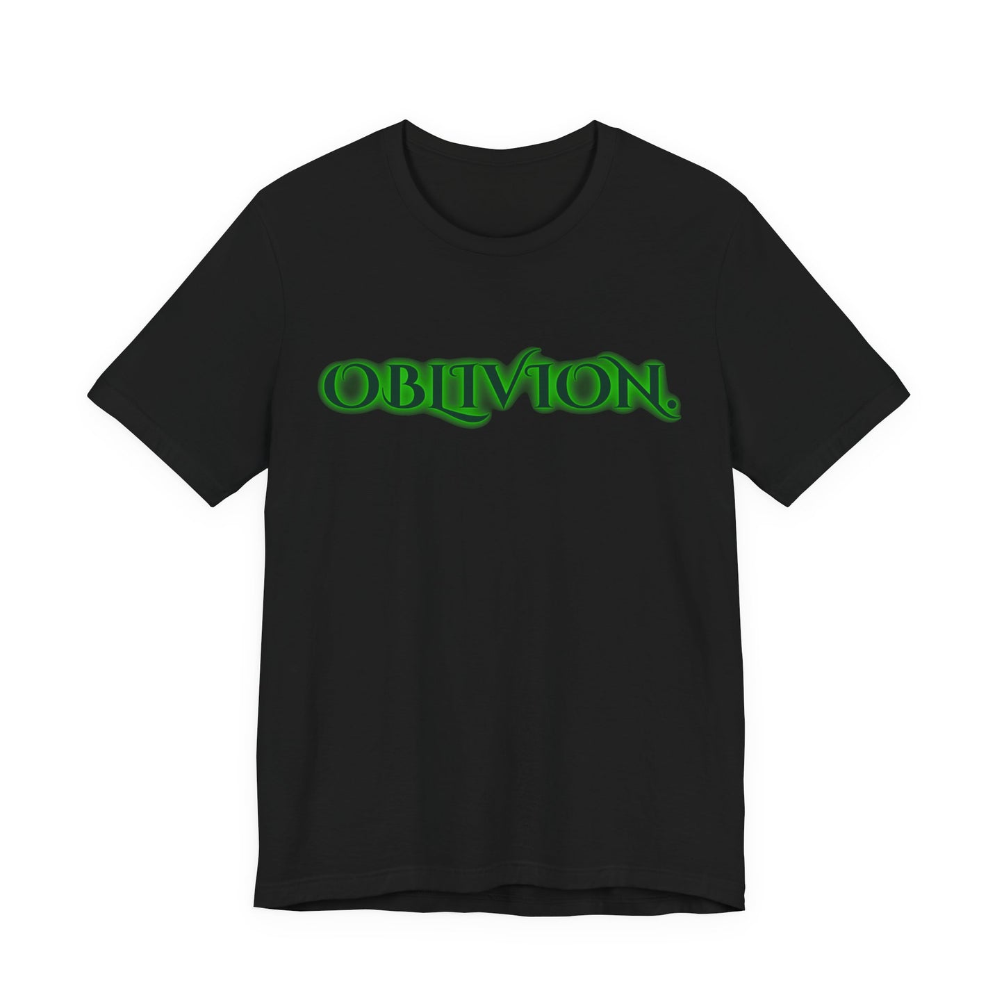Oblivion Gothic Neon Green Shirt Horror Dark Aesthetic Occult Tee