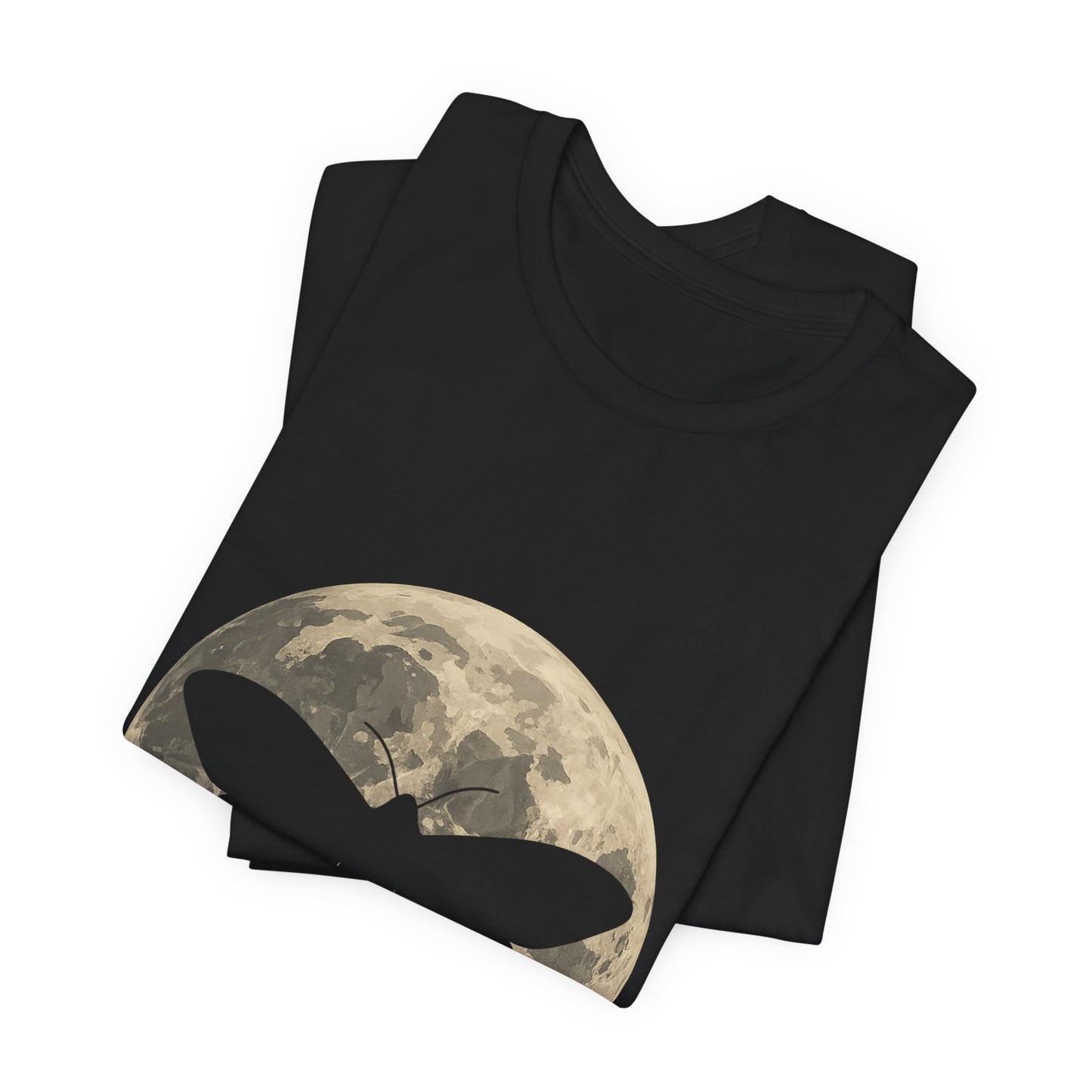 Moth Silhouette Full Moon Gothic Shirt