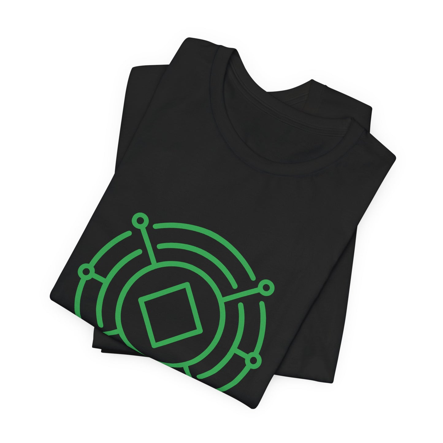 Talisman of Power Green Sigil Shirt Geometric Occult Symbol Tech Mystic Design Glowing Vector Energy TShirt Gift