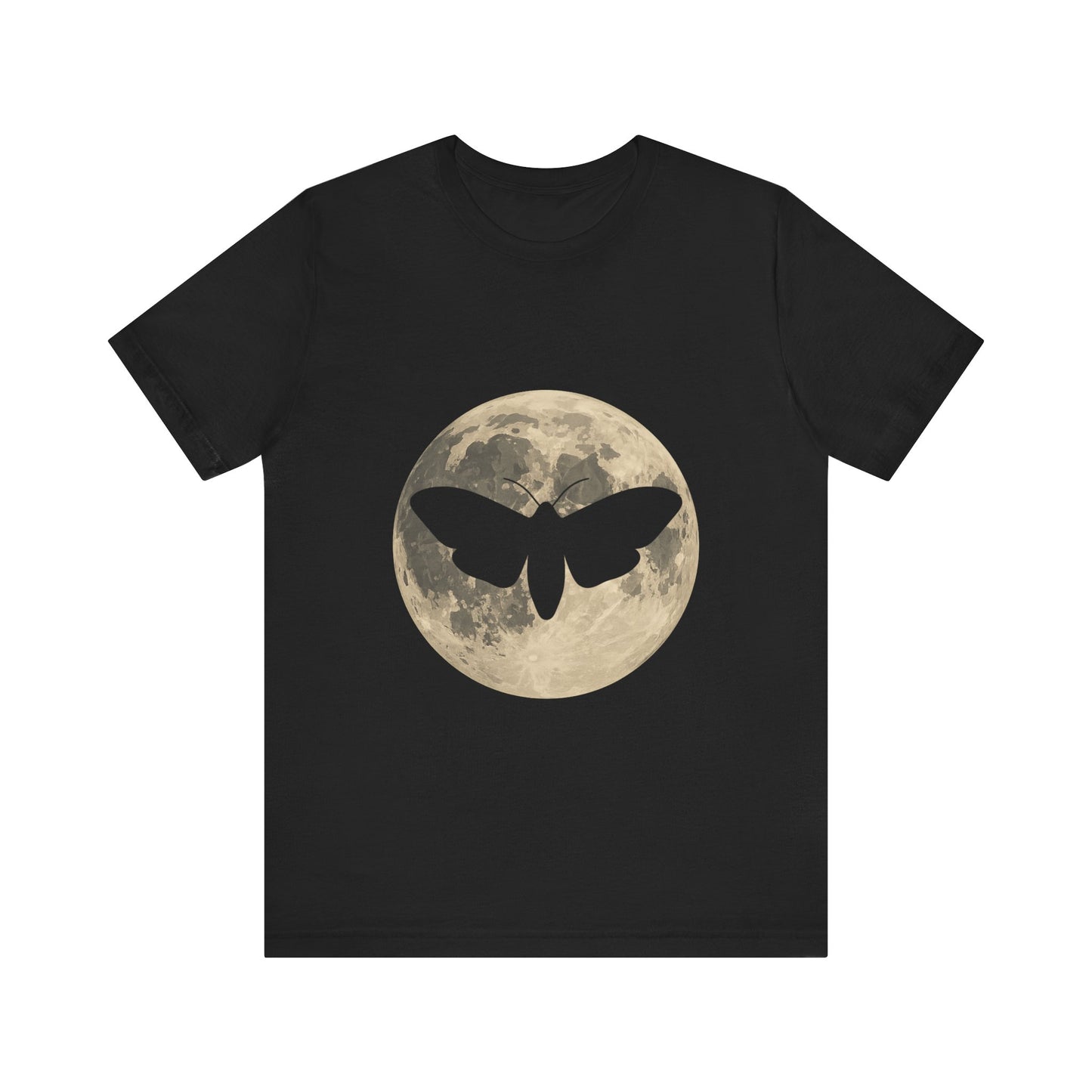 Moth Silhouette Full Moon Gothic Shirt