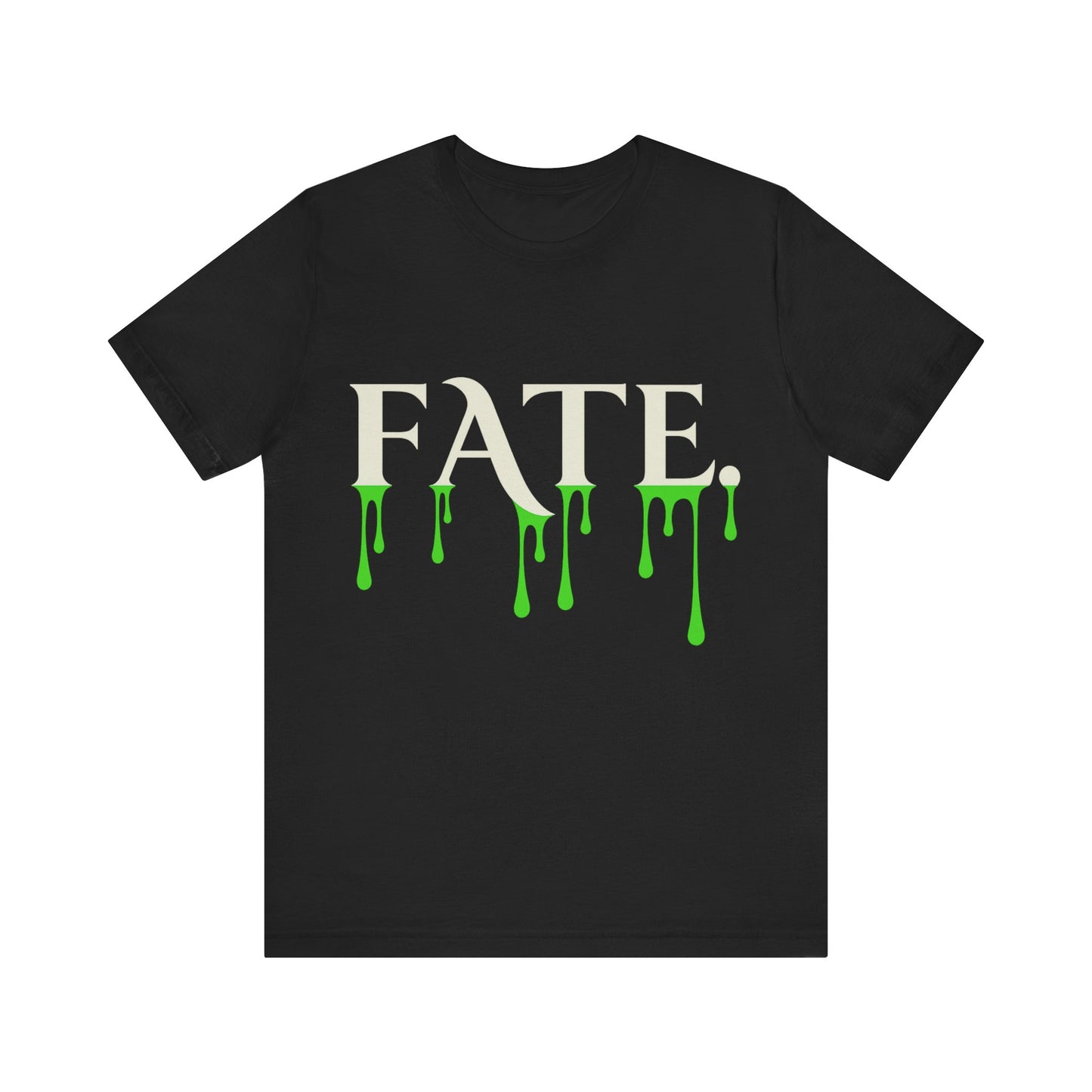 Fate Gothic Dripping Green Shirt Horror Dark Aesthetic Occult Tee