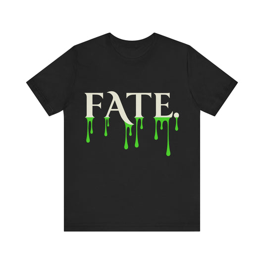 Fate Gothic Dripping Green Shirt Horror Dark Aesthetic Occult Tee