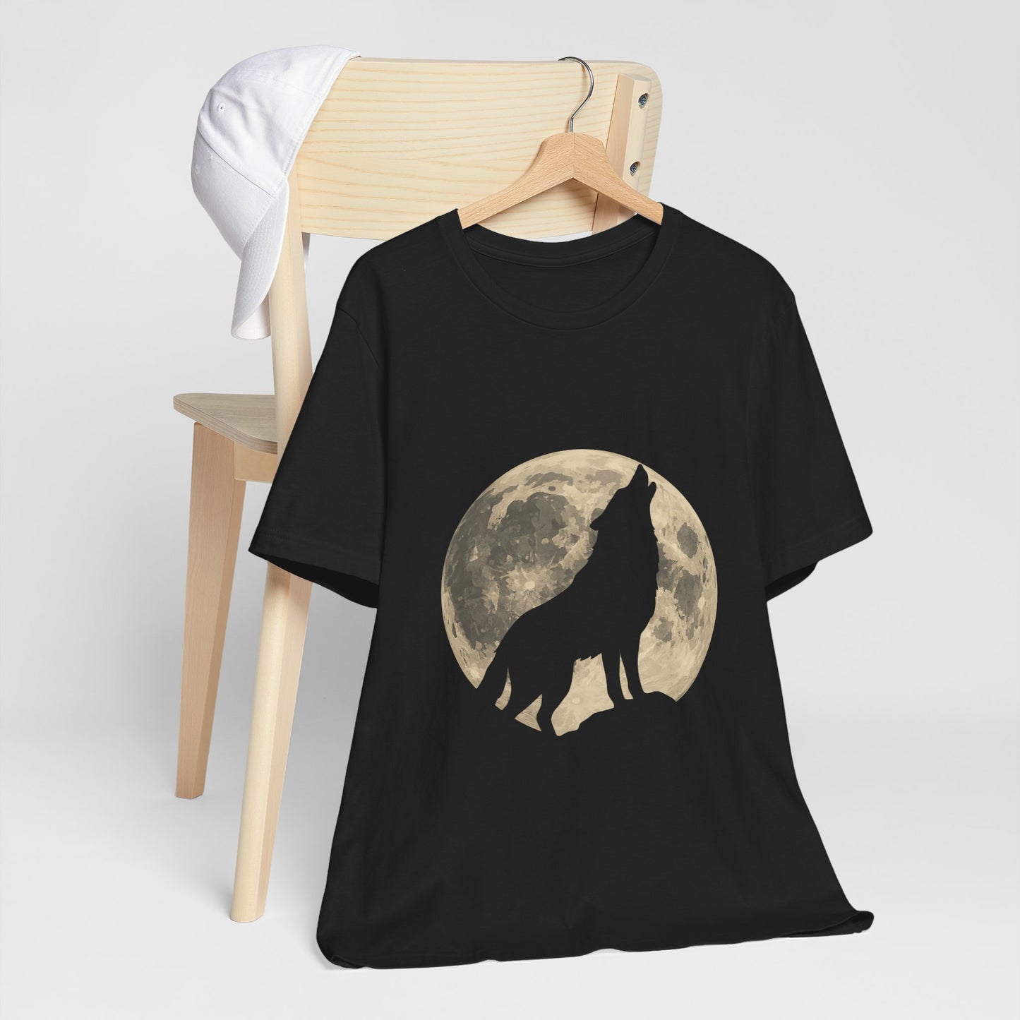 Wolf Silhouette Full Moon Gothic Shirt