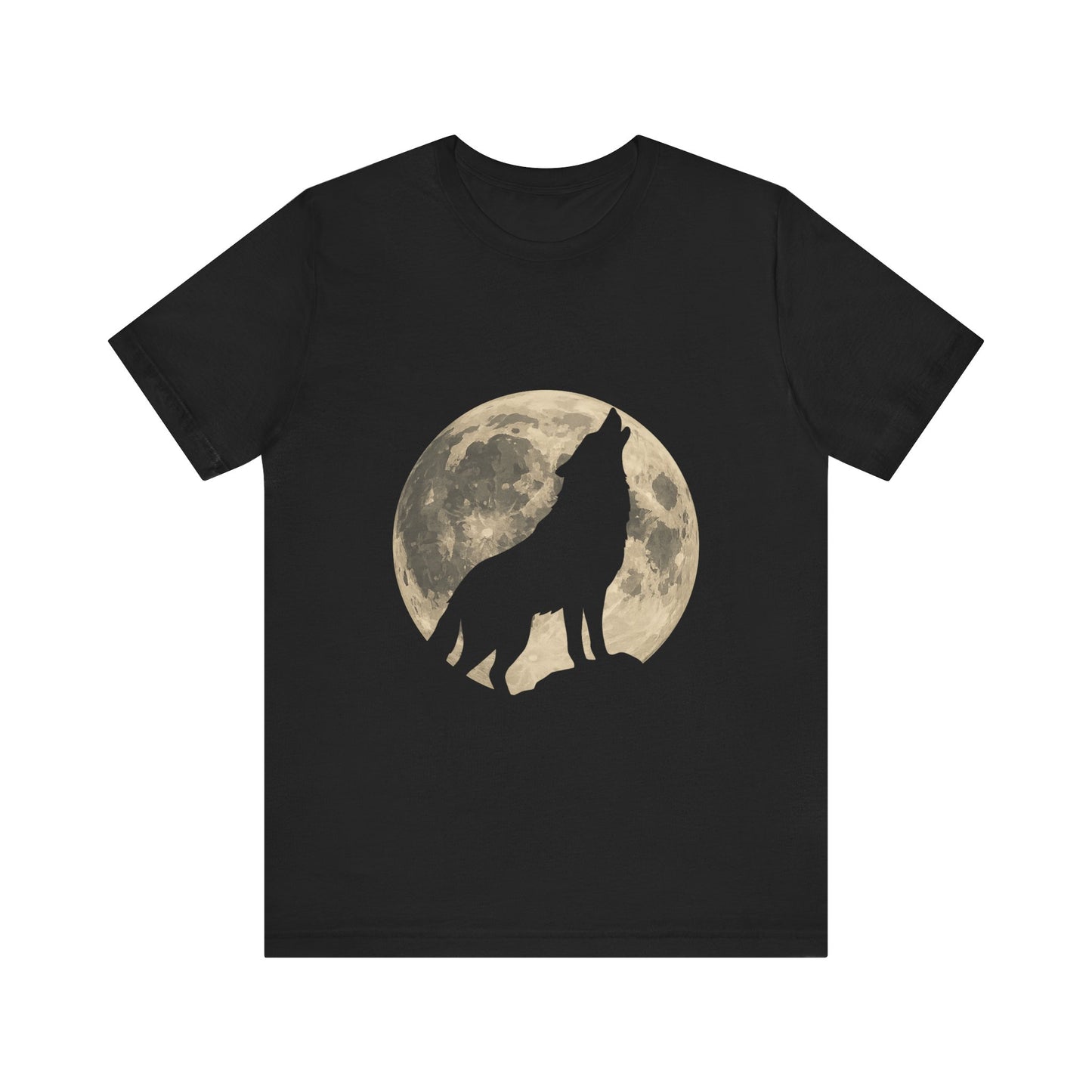 Wolf Silhouette Full Moon Gothic Shirt