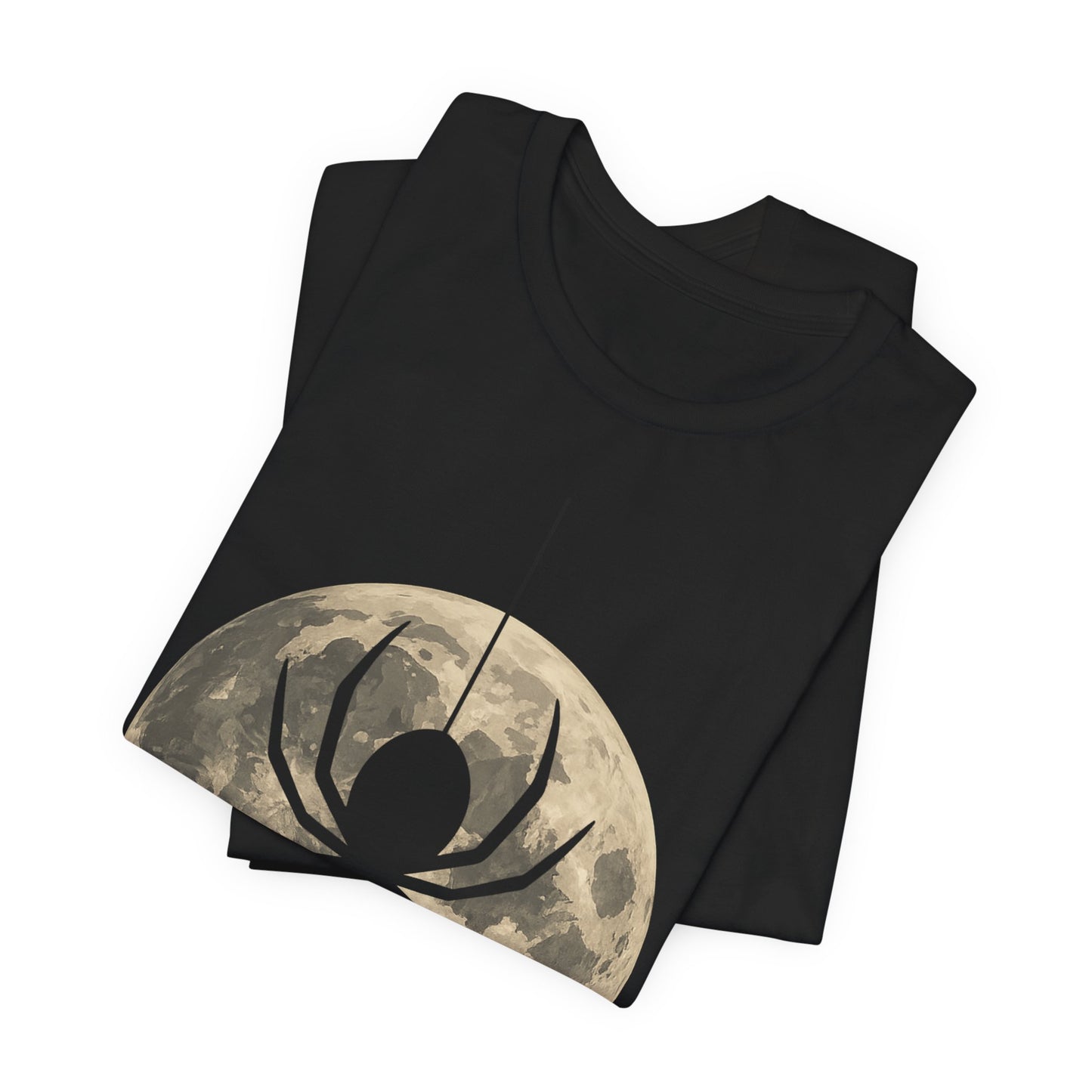 Spider Silhouette Full Moon Gothic Shirt