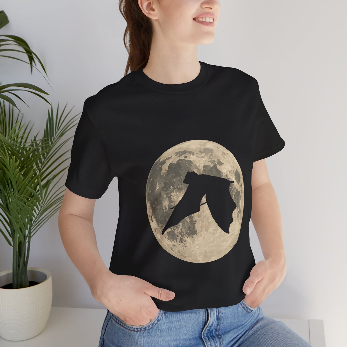 Fruit Bat Silhouette Full Moon Gothic Shirt