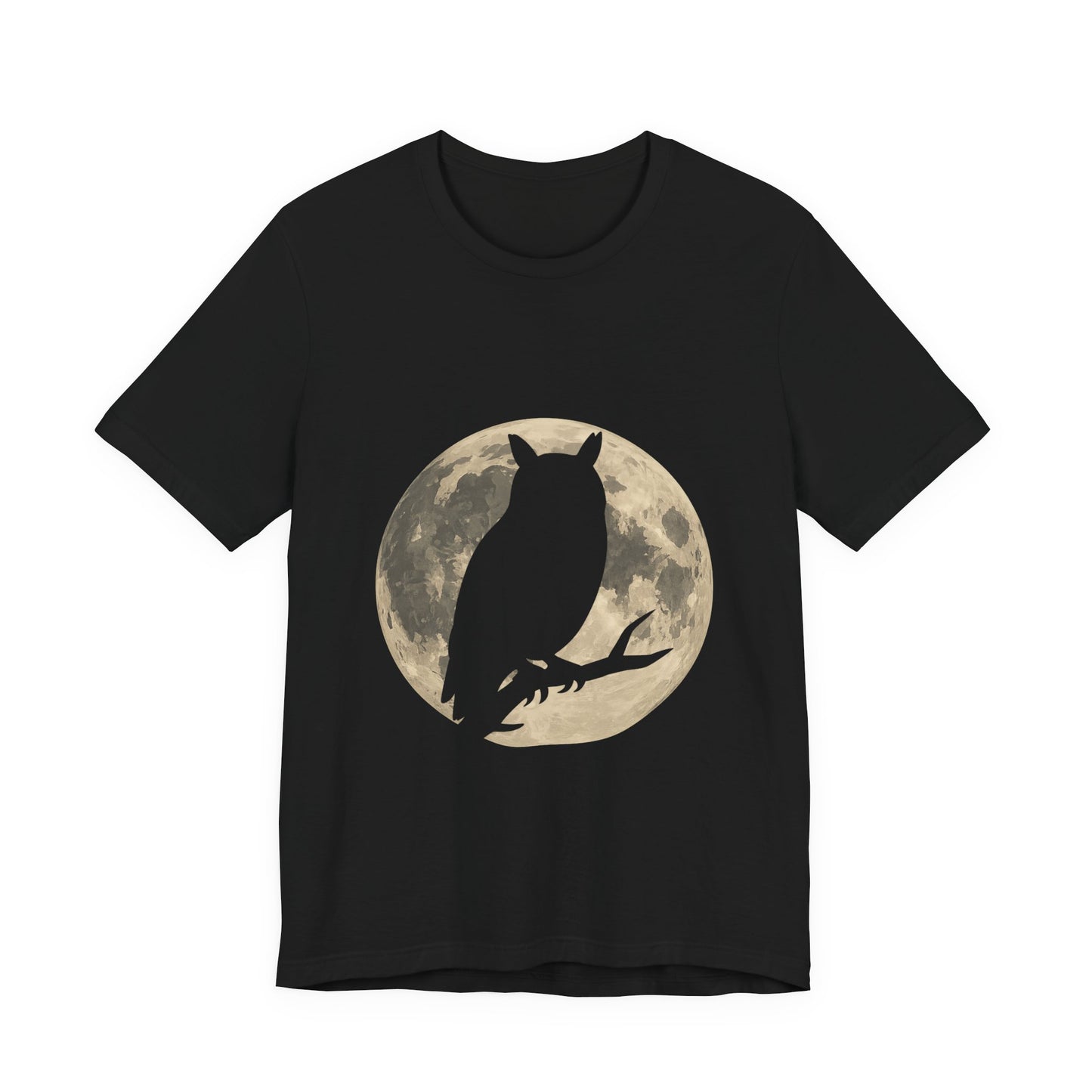 Owl Silhouette Full Moon Gothic Shirt