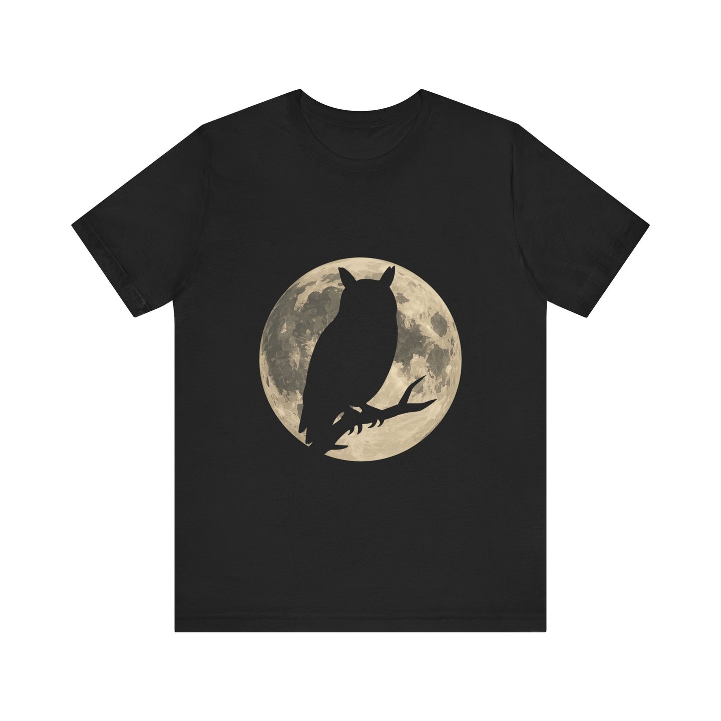 Owl Silhouette Full Moon Gothic Shirt