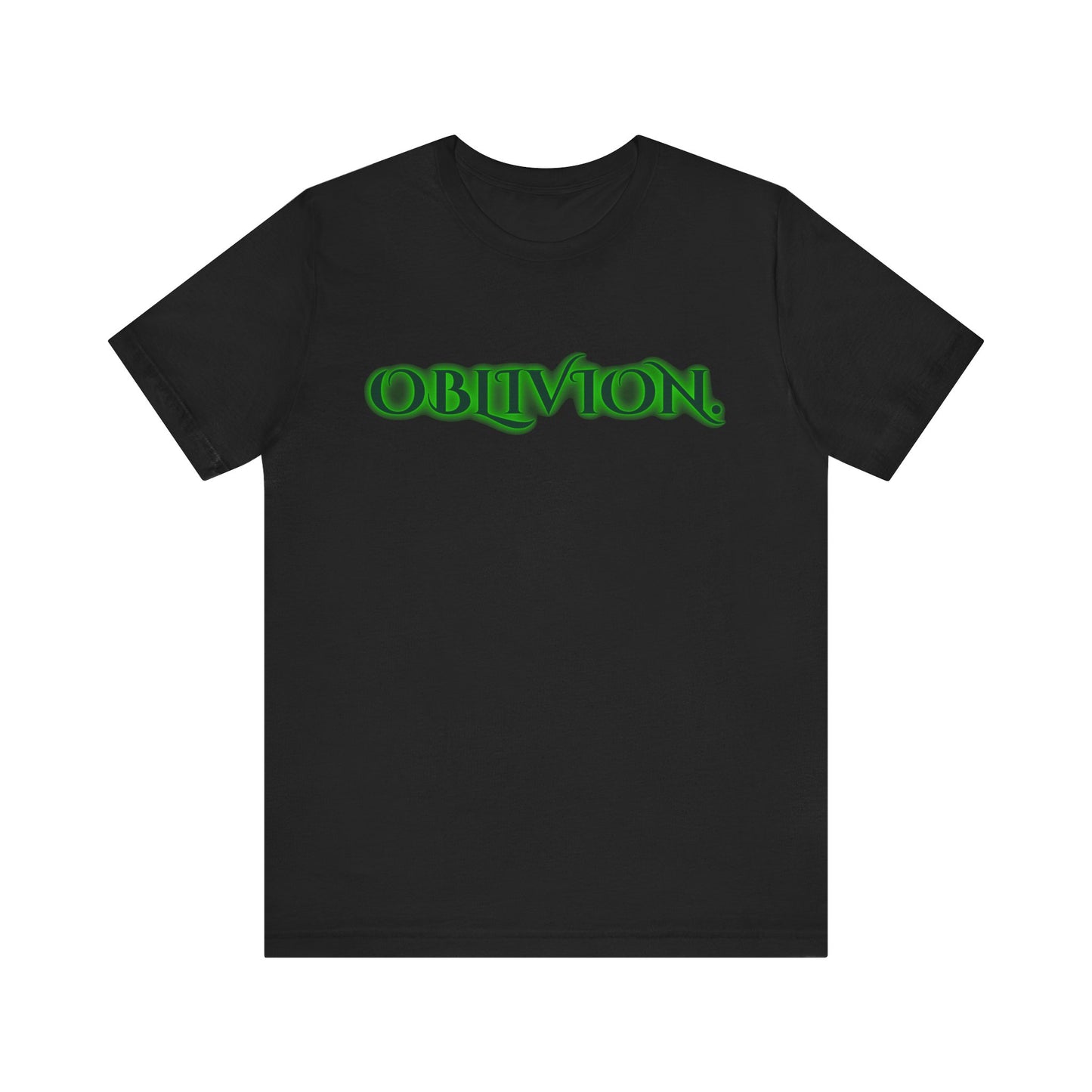 Oblivion Gothic Neon Green Shirt Horror Dark Aesthetic Occult Tee