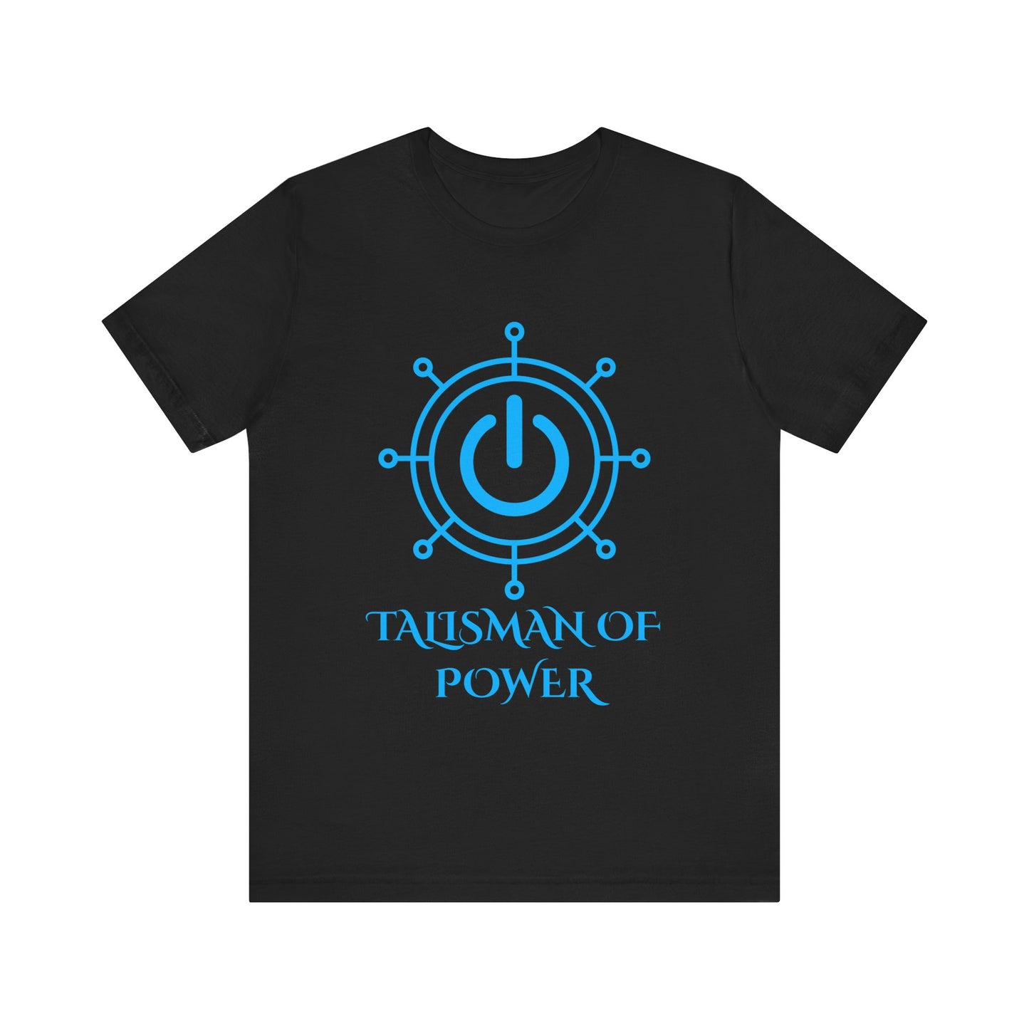 Talisman of Power Sigil Shirt Geometric Occult Symbol Tech Mystic Design Glowing Vector Energy TShirt Gift