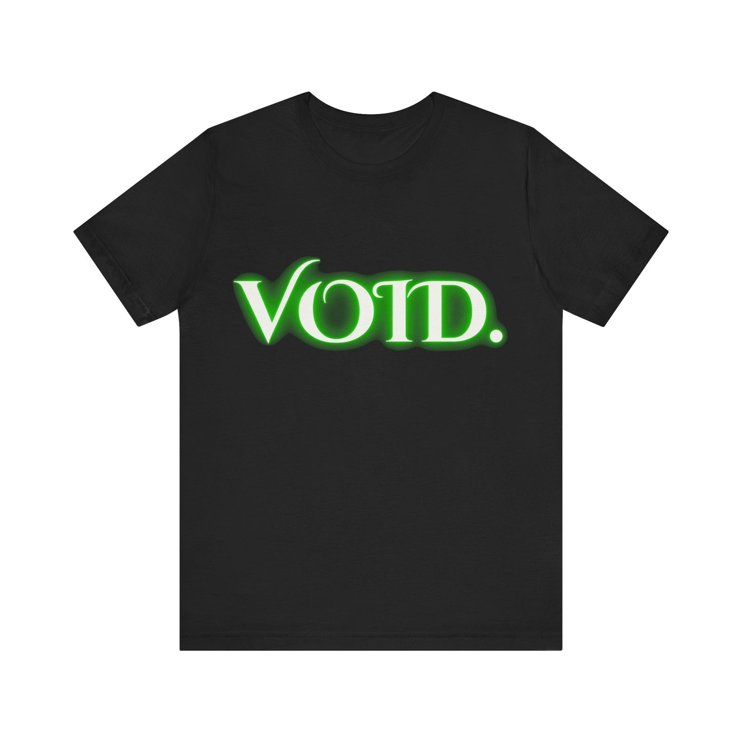 Void Gothic Neon Green Shirt Horror Dark Aesthetic Occult Tee